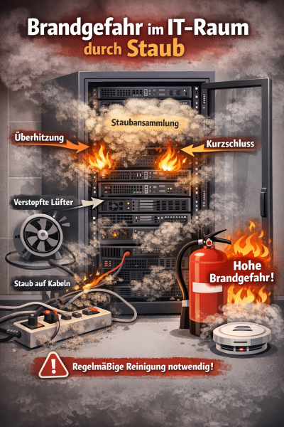 Erhöhte Brandgefahr durch Feinstäube