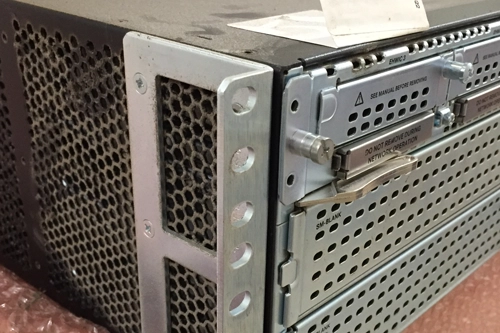 Core Switches Reinigung, Baustaub Kontamination reinigen