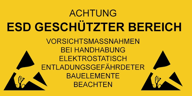 Schutz vor elektrostatischer Entladung